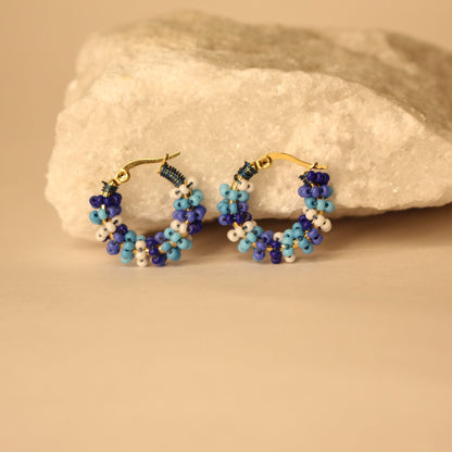 Laurel Water Earrings