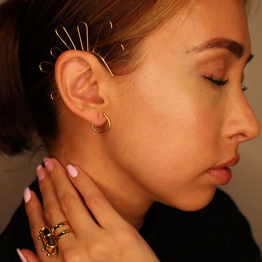 Gold Earcuff