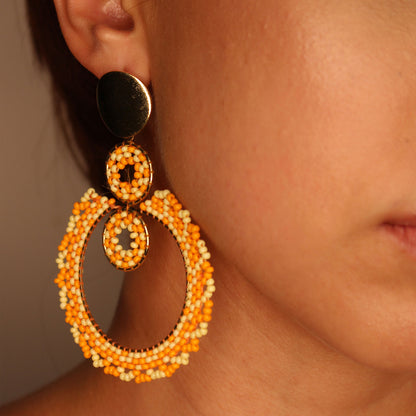 Manta India Earrings