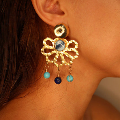 Girasol Water Earrings