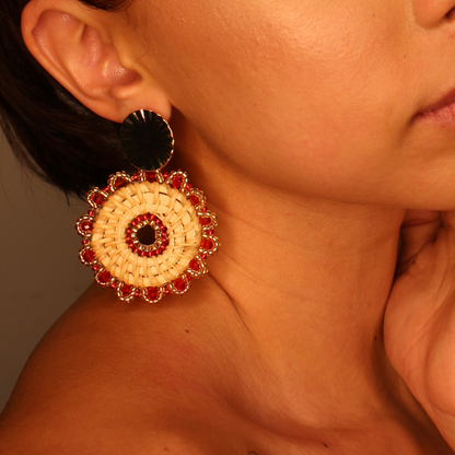 Zinnia de Caramelo Earrings