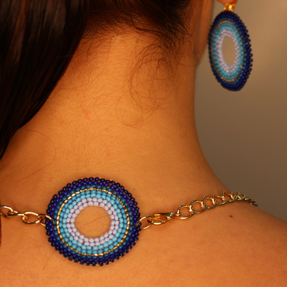 Indian Blanket Water Necklace