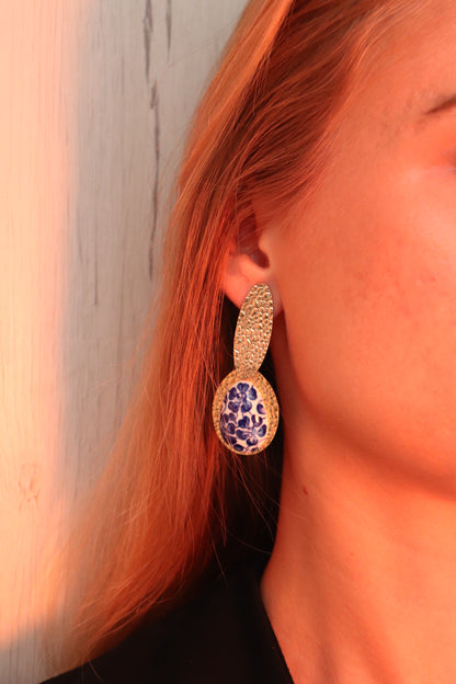 Ceramisc Art Earrings