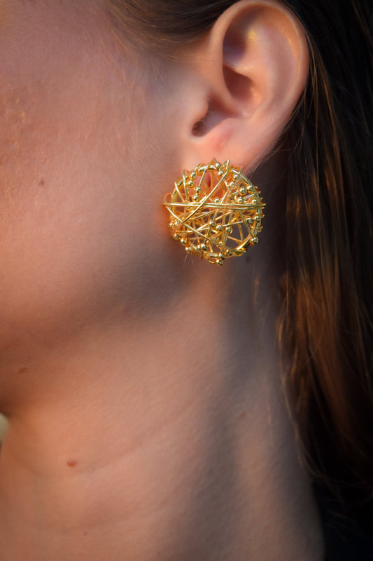 Sun Stud Earrings